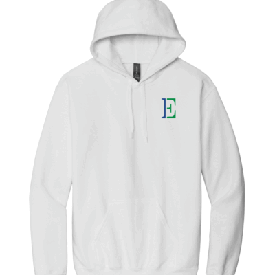 East Embroidered Hooded Sweatshirt