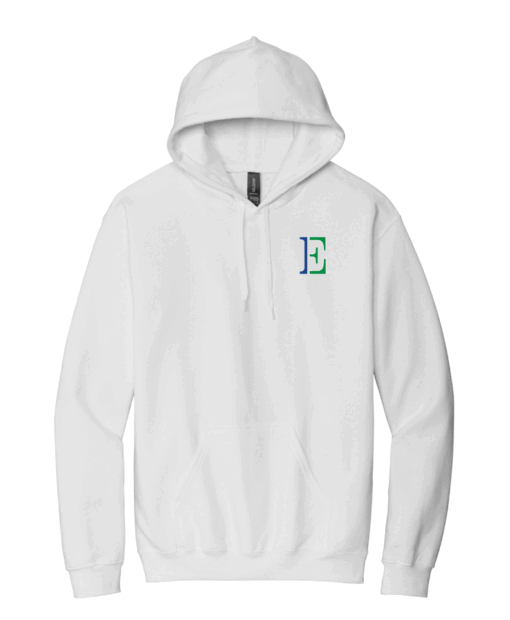 East Embroidered Hooded Sweatshirt